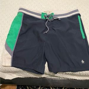 Original Penguin Men's 5.5" Swim Trunks